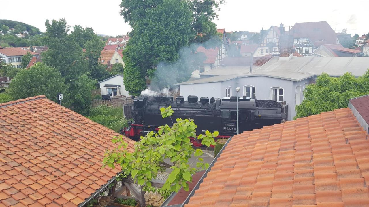 Ferienwohnung An Der Malzmuehle ヴェルニゲローデ エクステリア 写真